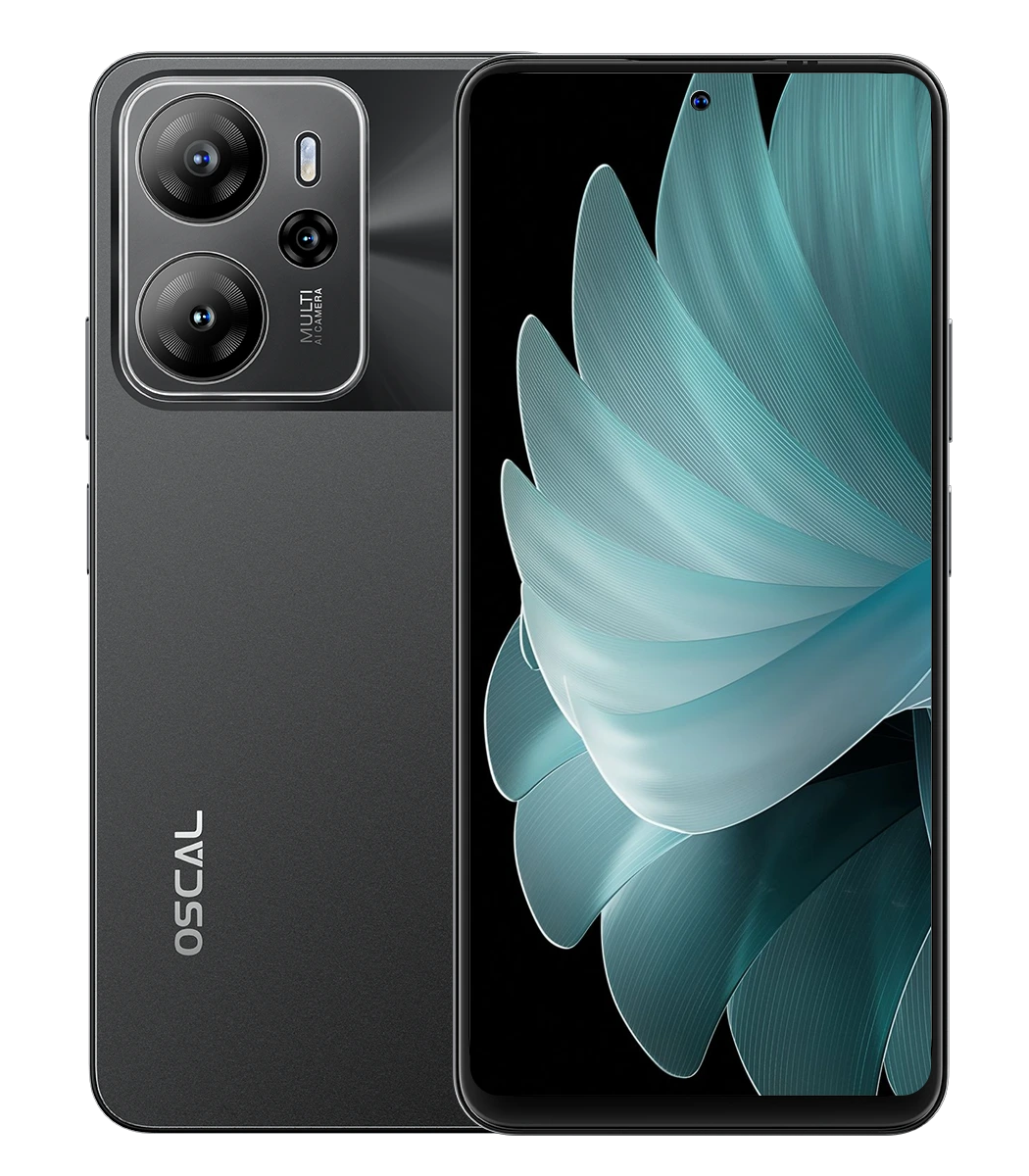 Смартфон Oscal Tiger 13 5G 8/256GB Black (00419)