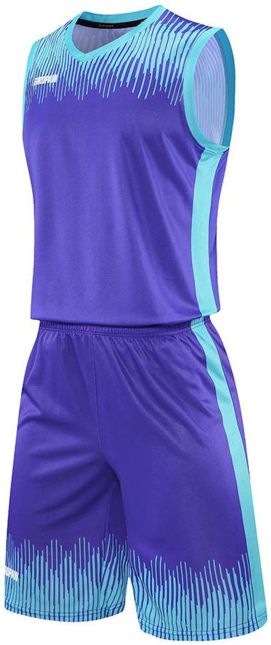 Форма баскетбольная комплект Europaw INVNCIBLE 22 L Фиолетово-бирюзовый (europaw643)