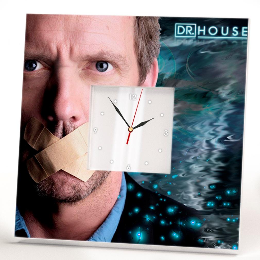 Часы с фото "House, M.D." 260x260 мм (C00976) Часы с фото "House, M.D." 260x260 мм (C00976)