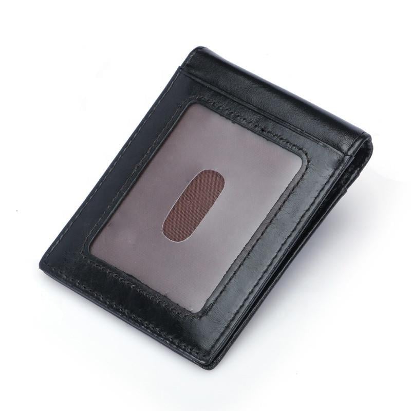 Кошелек мужской SUNROZ RFID Blocking кожа Черный (912713504)