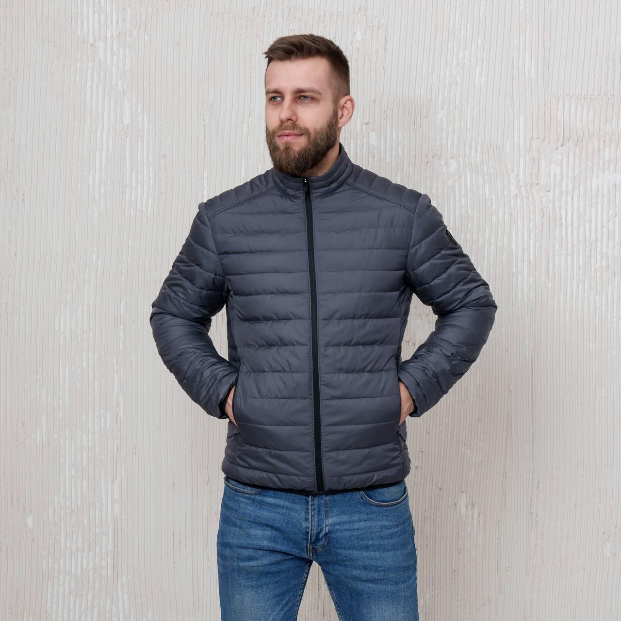 Куртка мужская демисезонная Vavalon 209-V р. 68 Серый (29108582) - фото 1