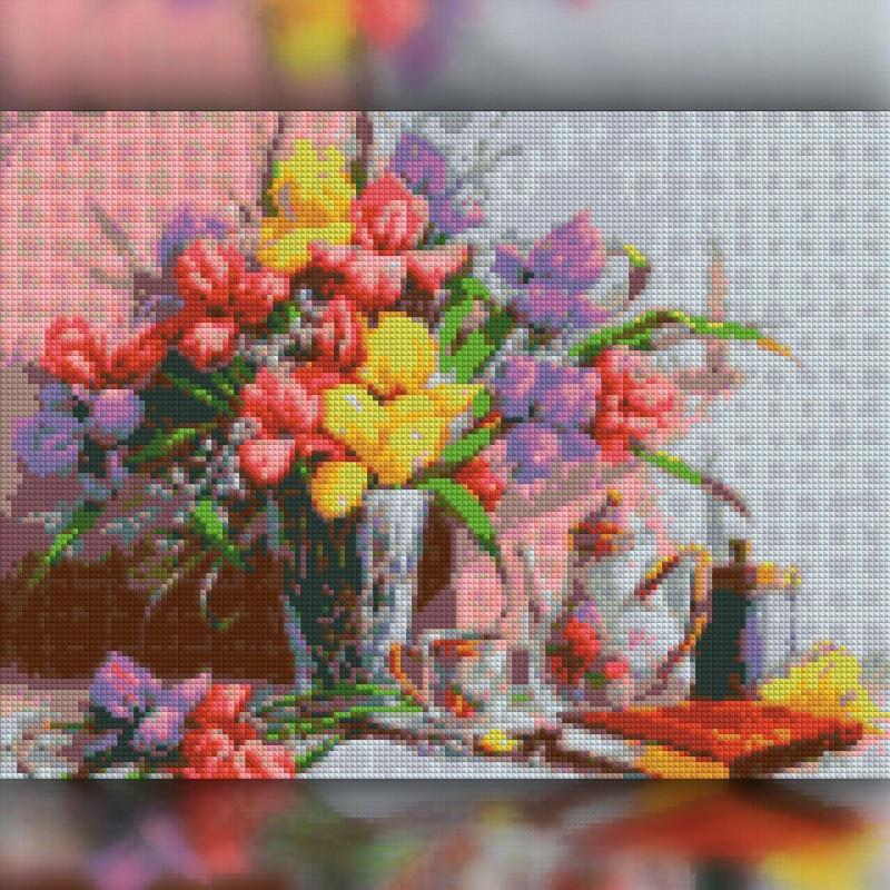 Алмазная мозаика The Wortex Diamonds Натюрморт 50x60 см (TWD10028XL)