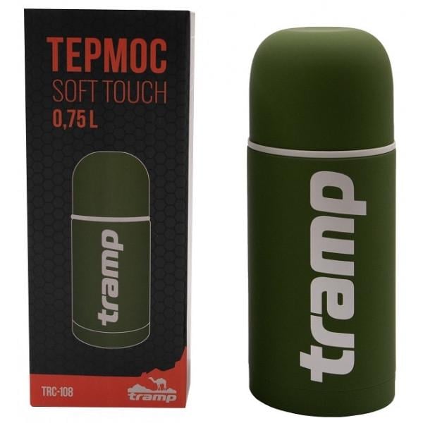 Термос Tramp Soft Touch 0,75 л Khaki (TRC-108-khaki) - фото 3