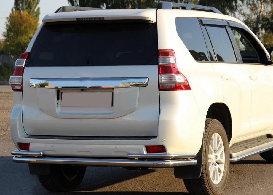 Задняя дуга AK005-2 CAN для Toyota Land Cruiser Prado 150 нержавеющая сталь Хром