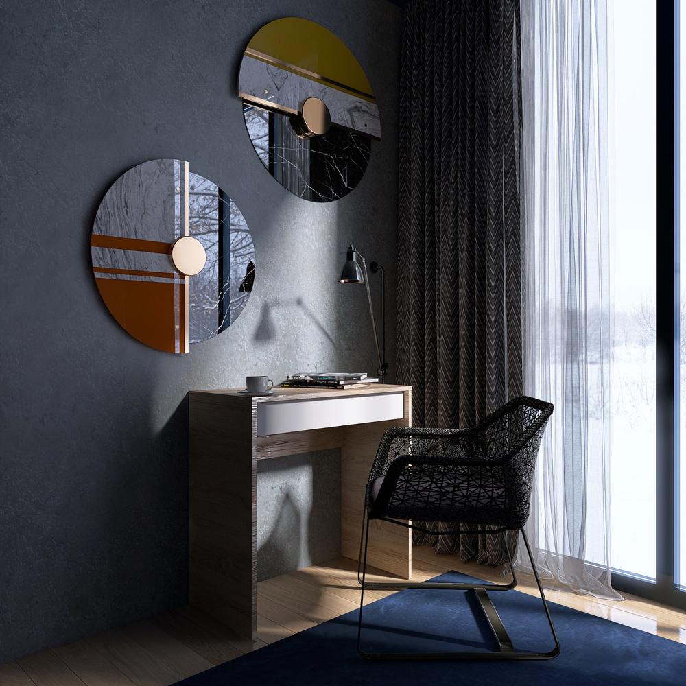 Стол письменный с выдвижным ящиком Эверест Сити-750 75,2х38х74,6 см Дуб сонома/Белый (EVR-071106) - фото 2 Стол письменный с выдвижным ящиком Эверест Сити-750 75,2х38х74,6 см Дуб сонома/Белый (EVR-071106) - фото 2