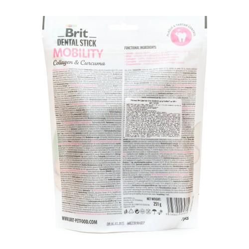 Лакомство для собак Brit Dental Stick Mobility 7 шт. 251 г - фото 3