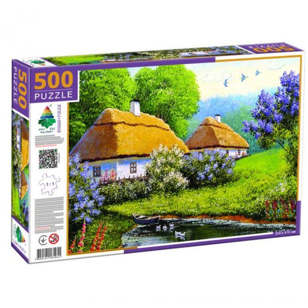 Пазлы Традиционное украинское село 500 элементов 47х33 см Пазлы Традиционное украинское село 500 элементов 47х33 см