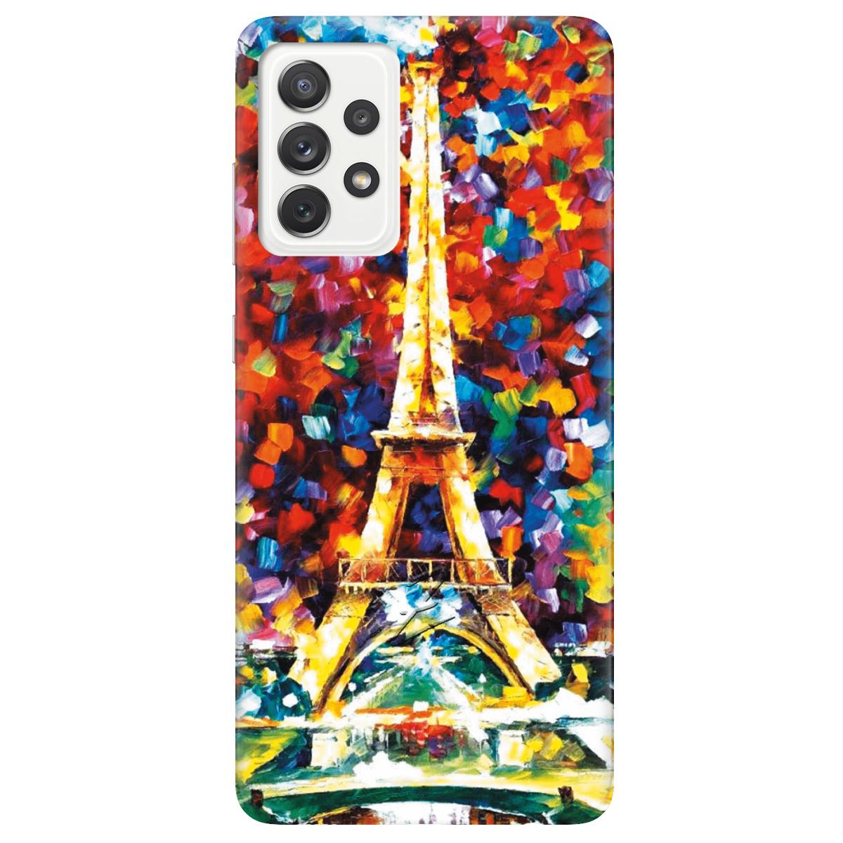 Силиконовый чехол Zorrov для Samsung Galaxy A72 - Paris dream (15140040021124034)