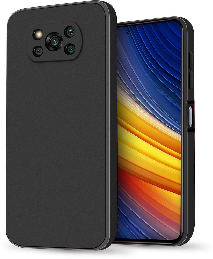 Силіконовий чохол HardCorner Xiaomi Poco X3 Pro (з мікрофіброю) Black (34830-2B) - фото 1