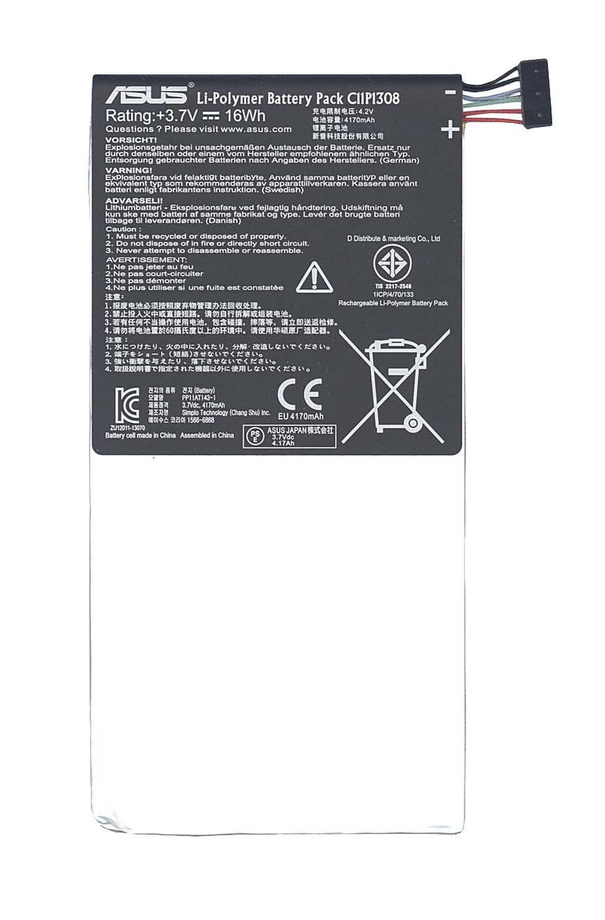 Аккумулятор для планшета Asus C11P1308 TF501 3,7V 4170 mAh White Аккумулятор для планшета Asus C11P1308 TF501 3,7V 4170 mAh White