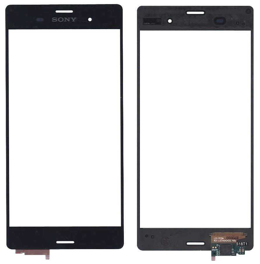 Тачскрин для смартфона Sony Xperia Z3 D6603 Чорний Тачскрин для смартфона Sony Xperia Z3 D6603 Чорний