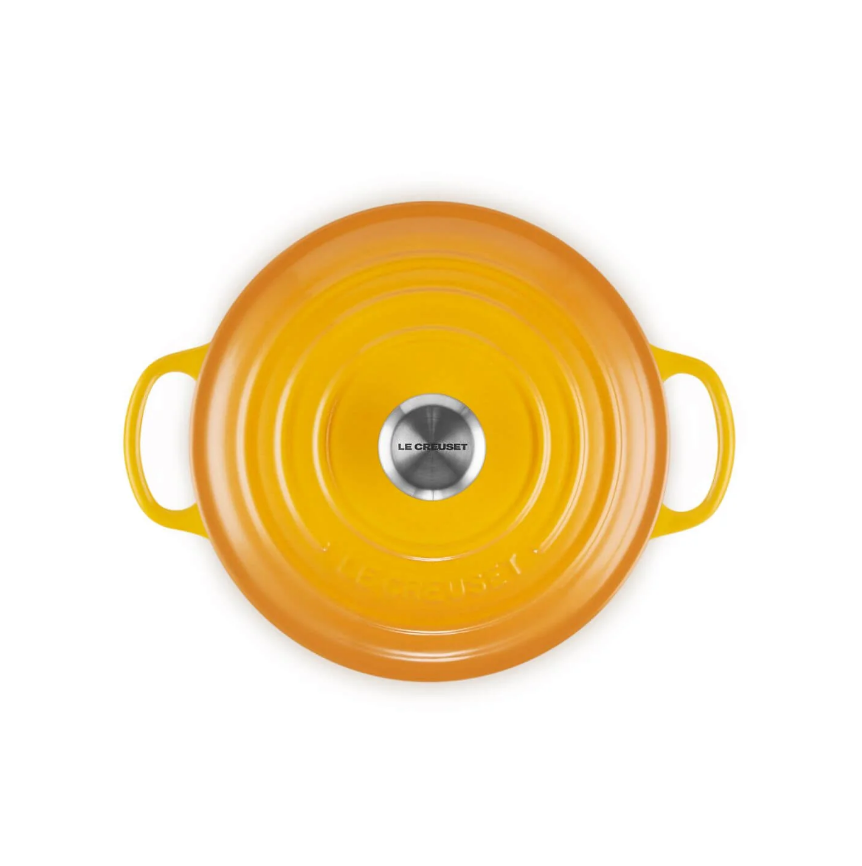 Каструля Le Creuset Signature з кришкою 2,4 л Nectar (21177206724430) - фото 4