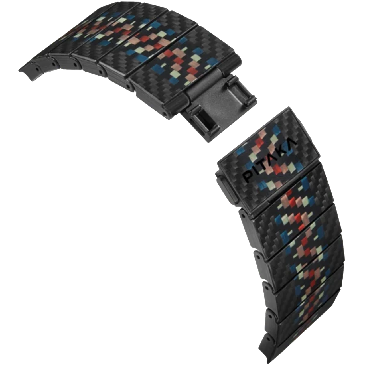 Ремінець та чохол Pitaka Carbon Fiber Watch Band 7 Rhapsody and Air Case 45 мм (AWB2301/KW2002A) - фото 8 Ремінець та чохол Pitaka Carbon Fiber Watch Band 7 Rhapsody and Air Case 45 мм (AWB2301/KW2002A) - фото 8