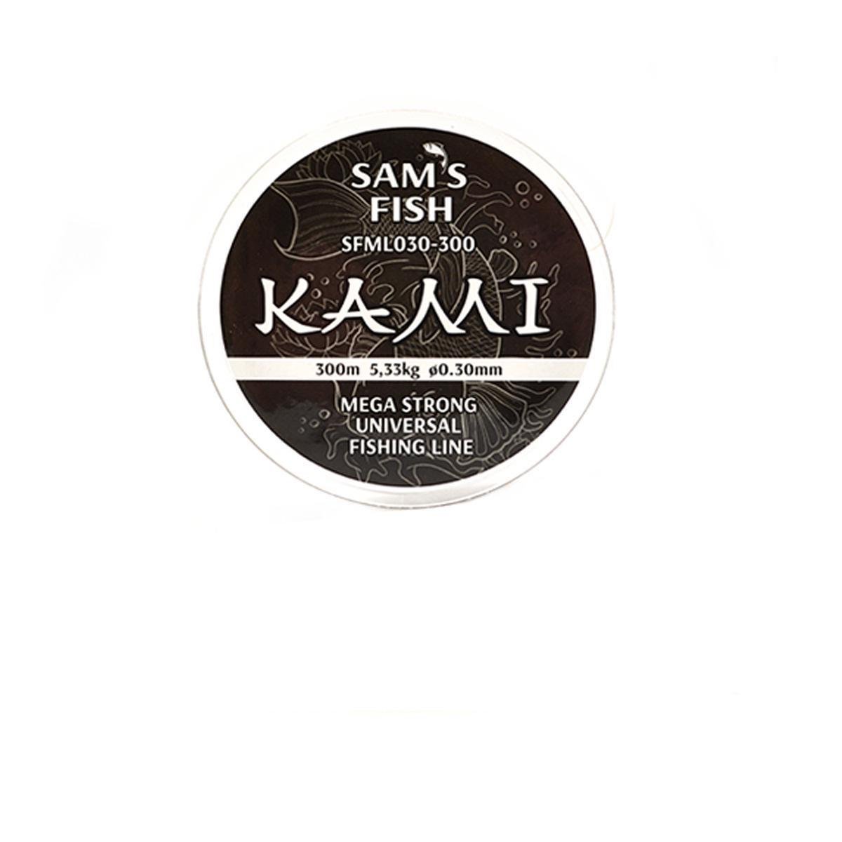 Леска Sams Fish Kami 300 м 0,30 мм (SFML030-300)