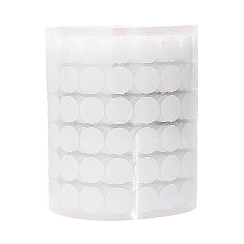 Липучки круглые самоклеящиеся для рукоделия 100 пар 20 мм Белый (U9248) Липучки круглые самоклеящиеся для рукоделия 100 пар 20 мм Белый (U9248)