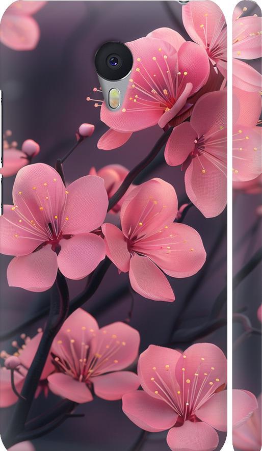 Чехол на Meizu M3 Note Пурпурная сакура (6075m-256-42517) Чехол на Meizu M3 Note Пурпурная сакура (6075m-256-42517)