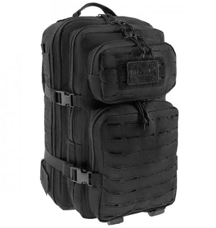 Рюкзак Mil-Tec Assault Leser Cut Large 36 Large 36 л Черный (NA005410)