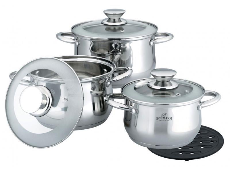 Набор кухонной посуды Bohmann 7 пр. (BH-0114)