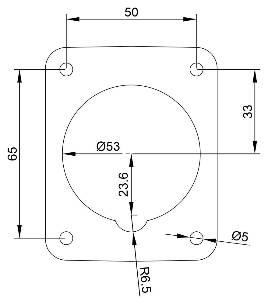 Розетка встраиваемая IDE 16A 250B 2P+E IP44 наклонная силовая Синий (2301) - фото 9