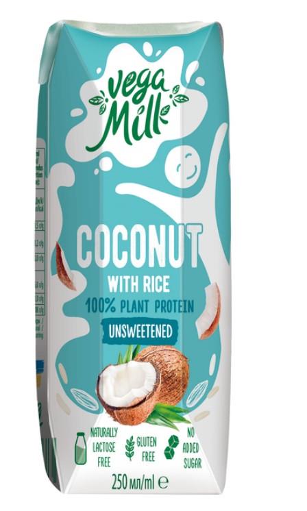 Напій кокосовий Vega Milk з рисом ультрапастеризований тетра-пак 0,25 л (2671435615)