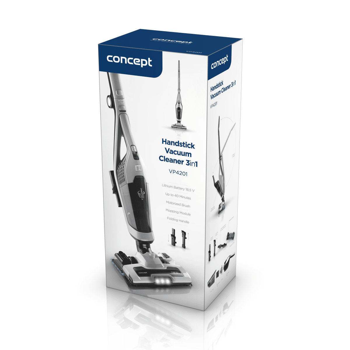 Пилосос ручний вертикальний миючий Concept VP4201 3в1 18,5V - фото 15 Пилосос ручний вертикальний миючий Concept VP4201 3в1 18,5V - фото 15