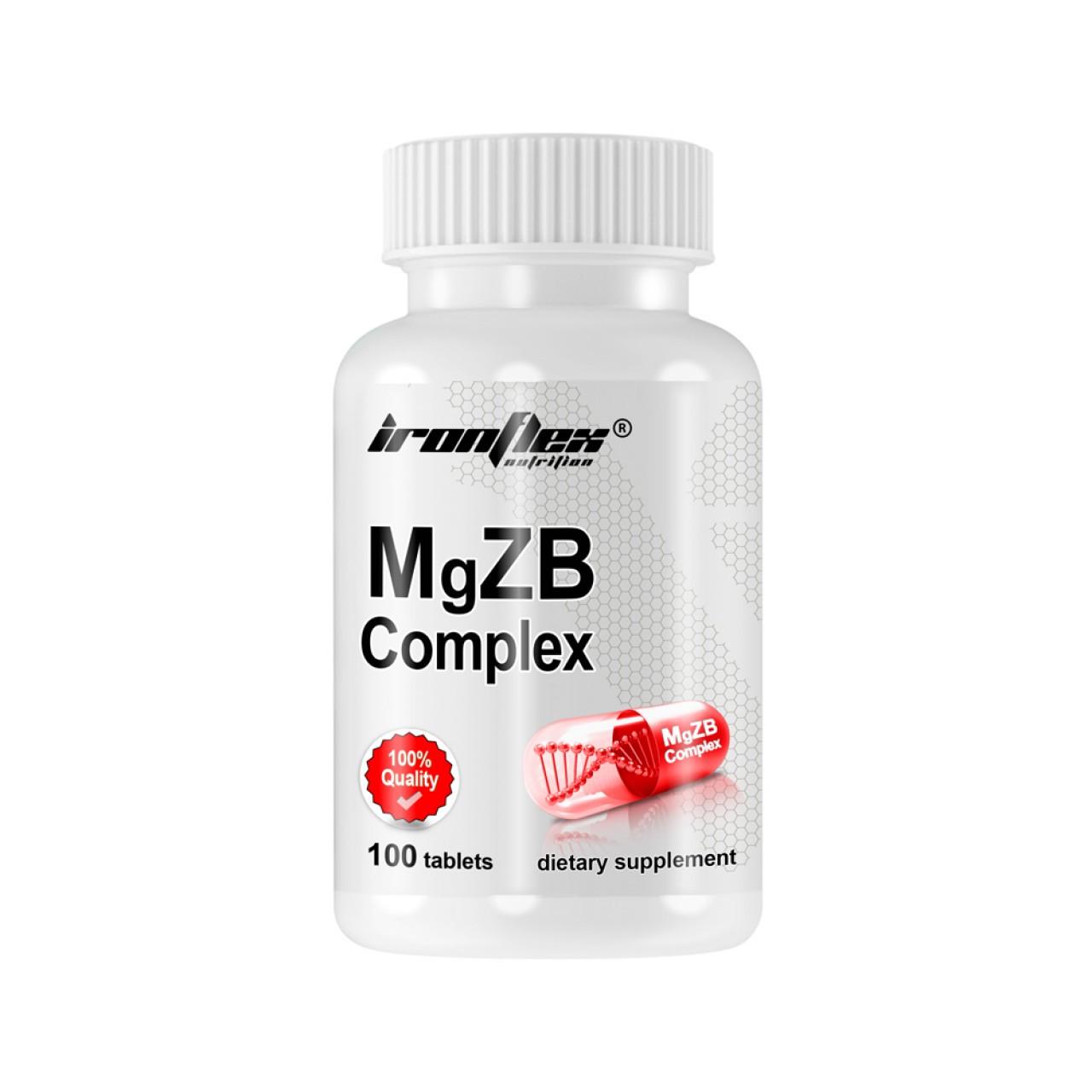 Мультиминералы для спорта IronFlex MgZB 100 Tabs