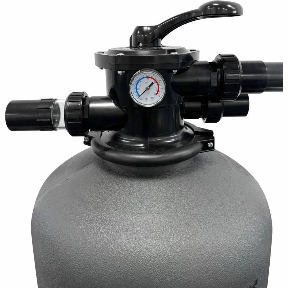 Песочная фильтрующая установка Aquaviva D450-STP75 10,5 м.куб/ч 0,55 кВт 50 мм загрузка 45 кг - фото 2 Песочная фильтрующая установка Aquaviva D450-STP75 10,5 м.куб/ч 0,55 кВт 50 мм загрузка 45 кг - фото 2