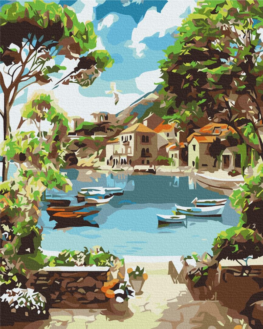 Картина по номерам Brushme Лазурная затока 48x60 см (BS30106L)