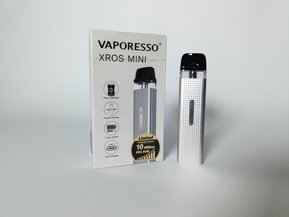 Электронная сигарета Vaporesso Xros mini без жидкости Silver (18335663)