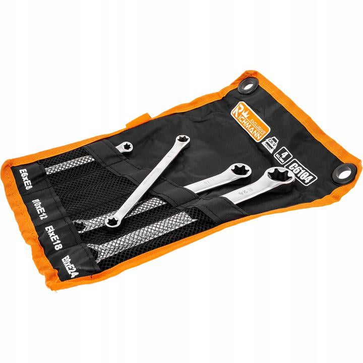 Набір ключів накидних E-torx Richmann Е6-Е24 4 шт. (C6104)