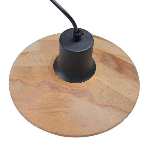 Подвесной светильник ETRON 1-EDR-9002 Solis GX53 1x15 Вт Натуральный/Черный (55689) - фото 3 Подвесной светильник ETRON 1-EDR-9002 Solis GX53 1x15 Вт Натуральный/Черный (55689) - фото 3