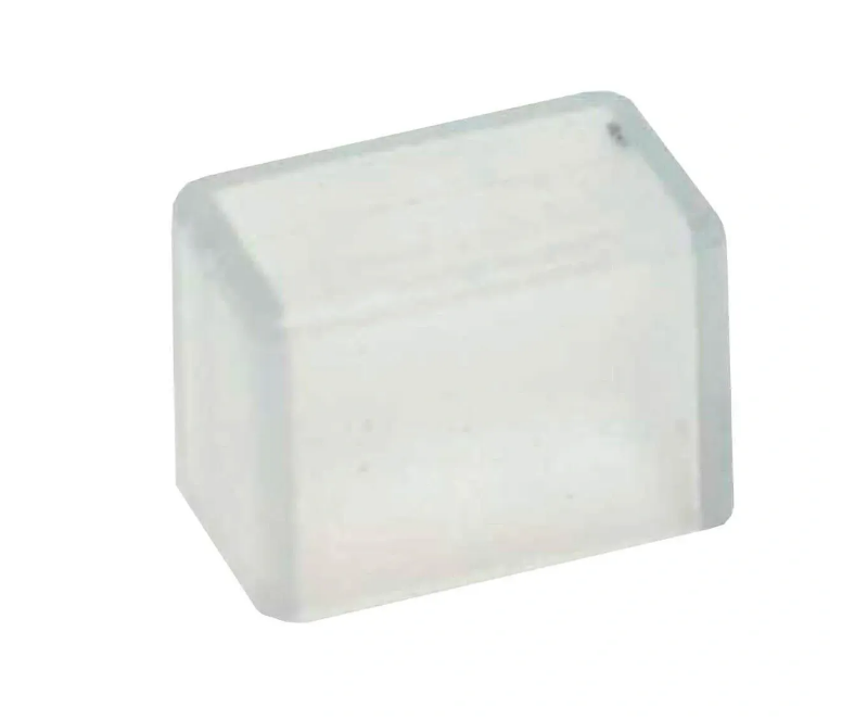 Заглушка Prolum для силіконового профілю 15x15 мм без отвору (160143) Заглушка Prolum для силіконового профілю 15x15 мм без отвору (160143)