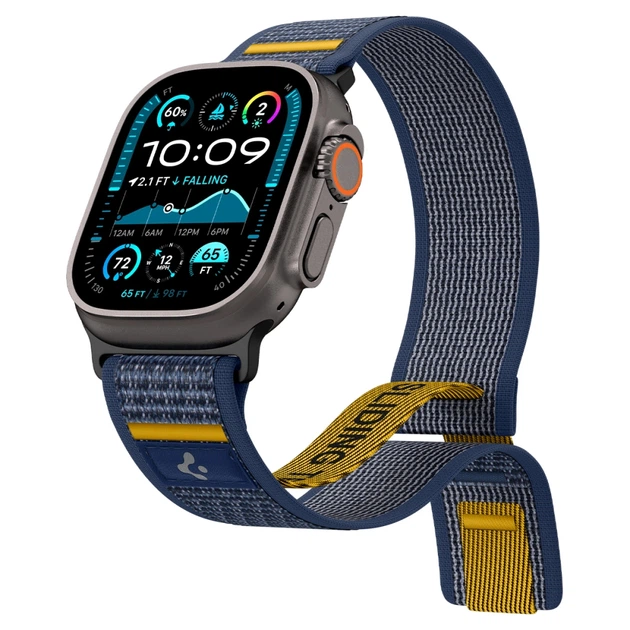 Ремінець Spigen Athlex Air для Apple Watch 49/46/45/44/42 мм Series 1-3 Active Navy