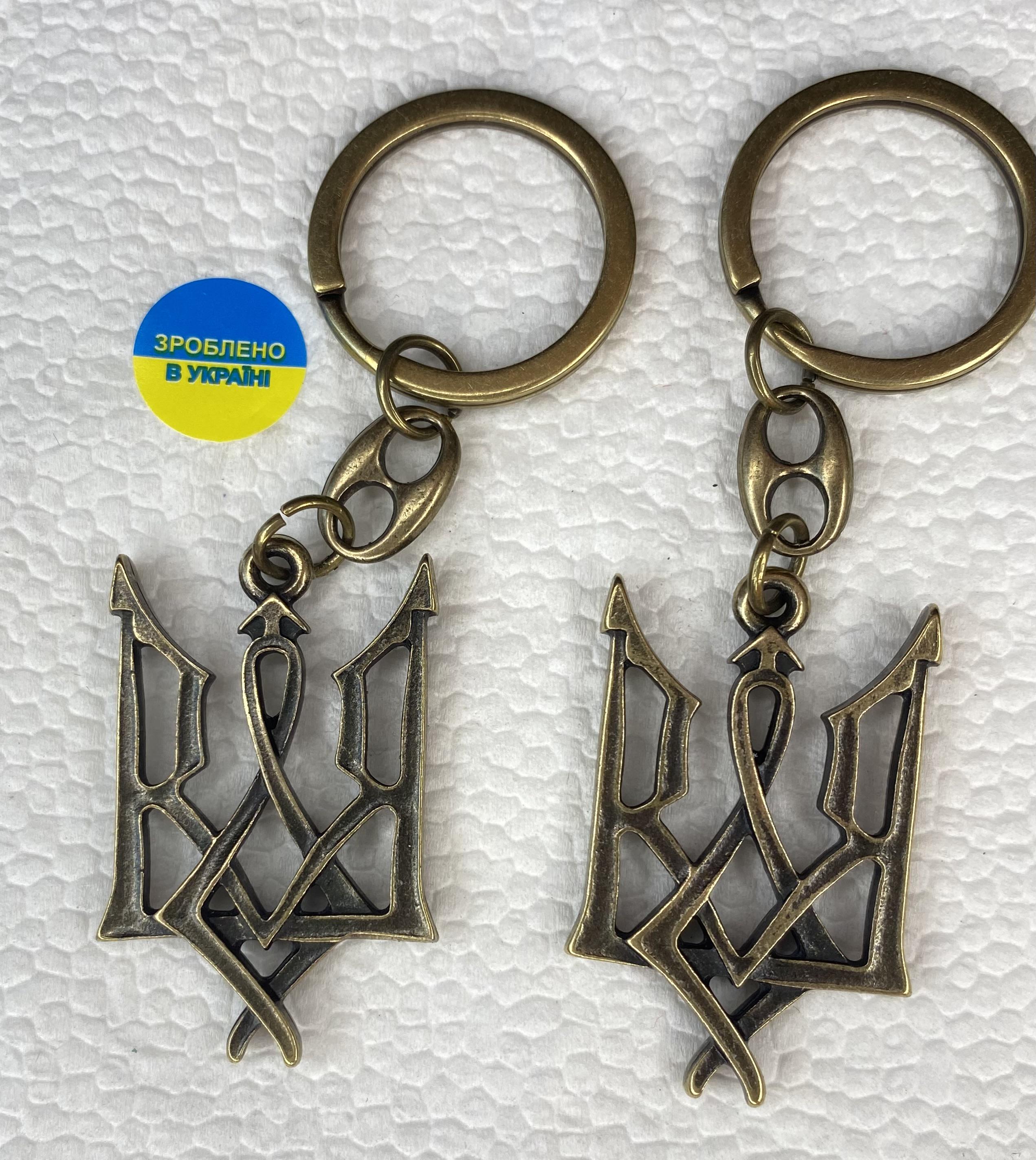 Брелок для ключів металевий кований - фото 2