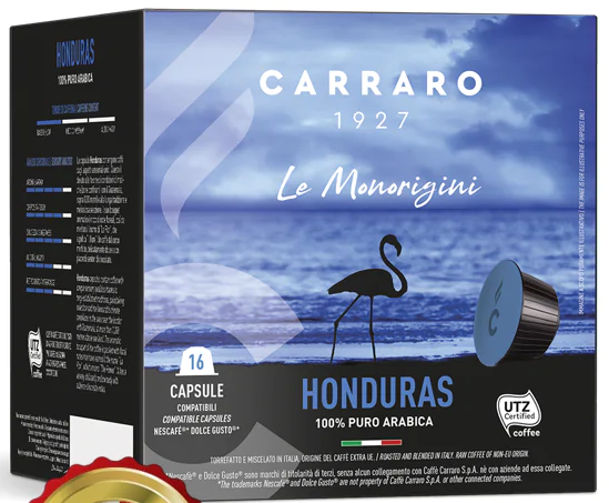 Кофе в капсулах Dolce Gusto Carraro Honduras 16 шт. (car90019)