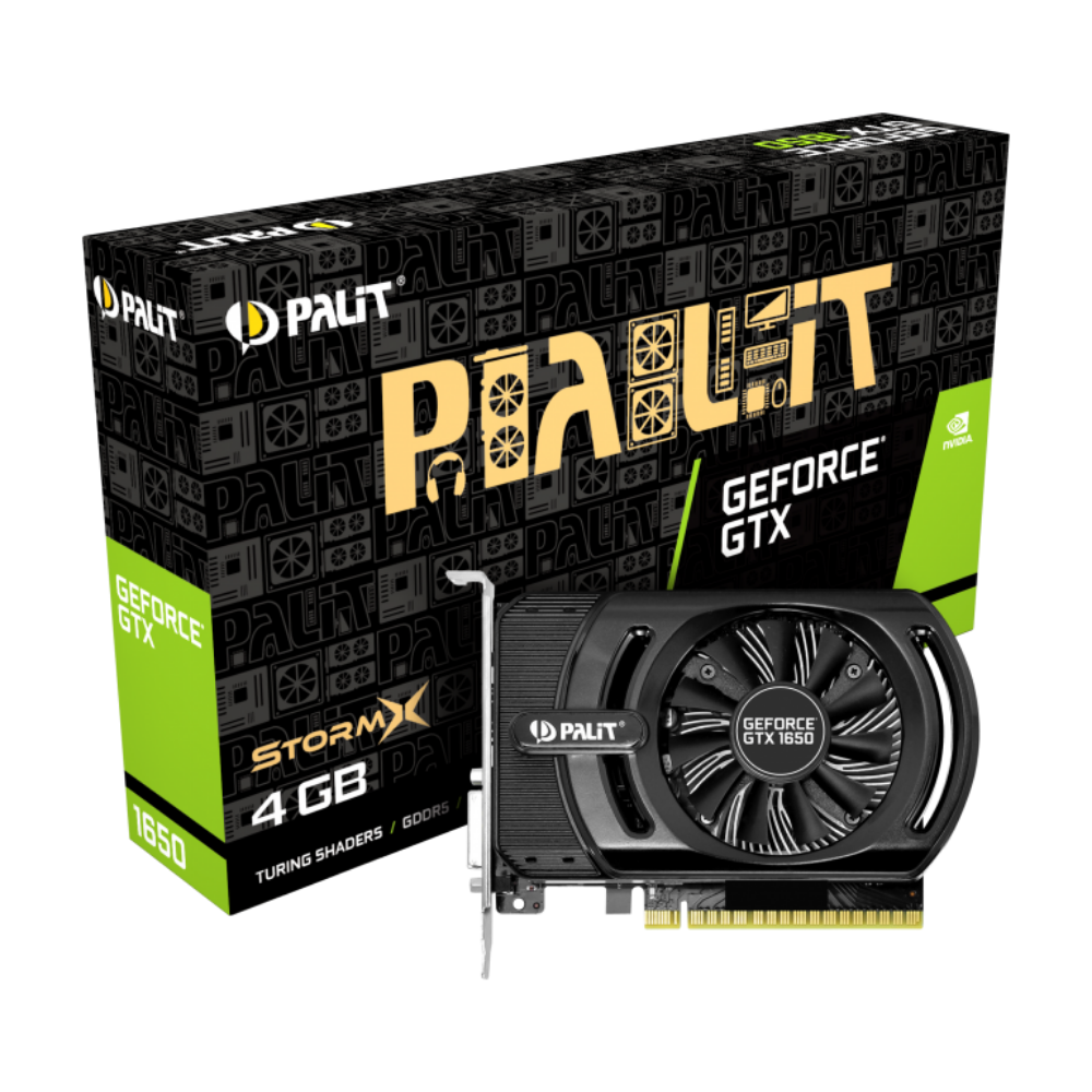 Видеокарта Palit XPERTVISION GTX1650 STORMX 4 Гб GDDR5 (NE51650006G1-1170F) - фото 4