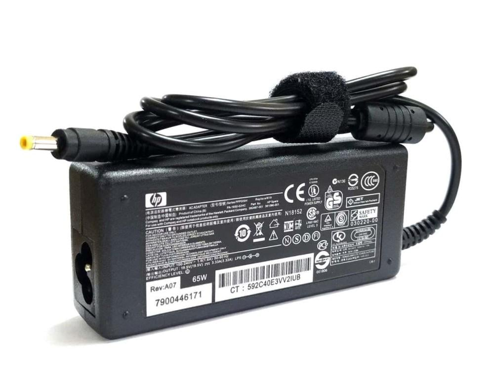 Адаптер для ноутбука HP 65 W/19,5 V/3,33A/4,0x1,7 мм