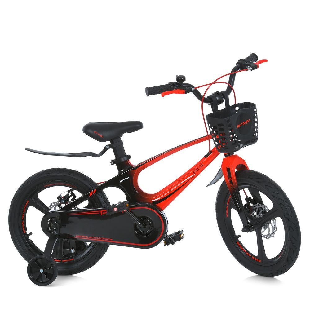 Велосипед детский PROF1 MB 161020-10 STELLAR с магниевой рамой/дисковые тормоза/колеса 16" Красный (32470385) Велосипед детский PROF1 MB 161020-10 STELLAR с магниевой рамой/дисковые тормоза/колеса 16" Красный (32470385)
