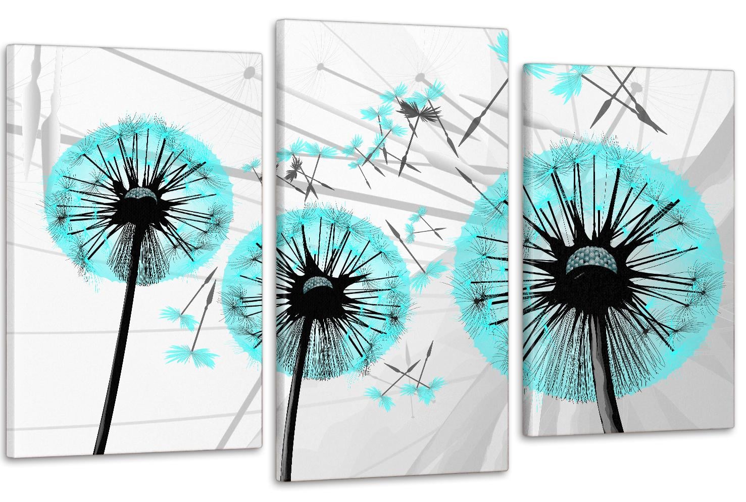 Картина модульная в гостиную/спальню Одуванчик 53х100 см (Art-633_3)