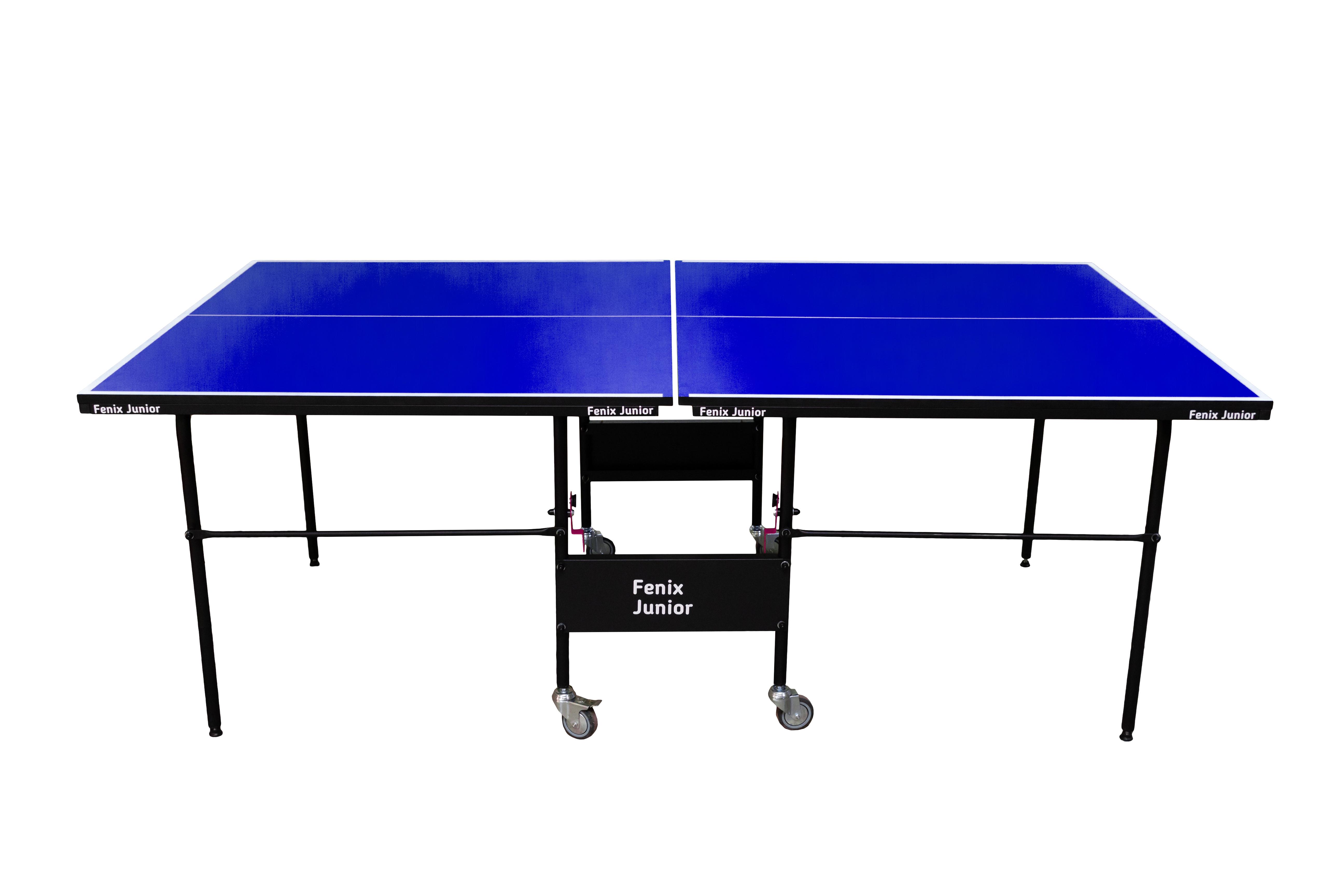 Тенісний стіл підлітковий Фенікс JUNIOR M16 Синій (5774985) - фото 2 Тенісний стіл підлітковий Фенікс JUNIOR M16 Синій (5774985) - фото 2