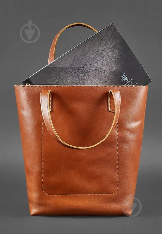 Сумка шоппер BlankNote D.D. Коньяк (BN-BAG-17-k) - фото 3