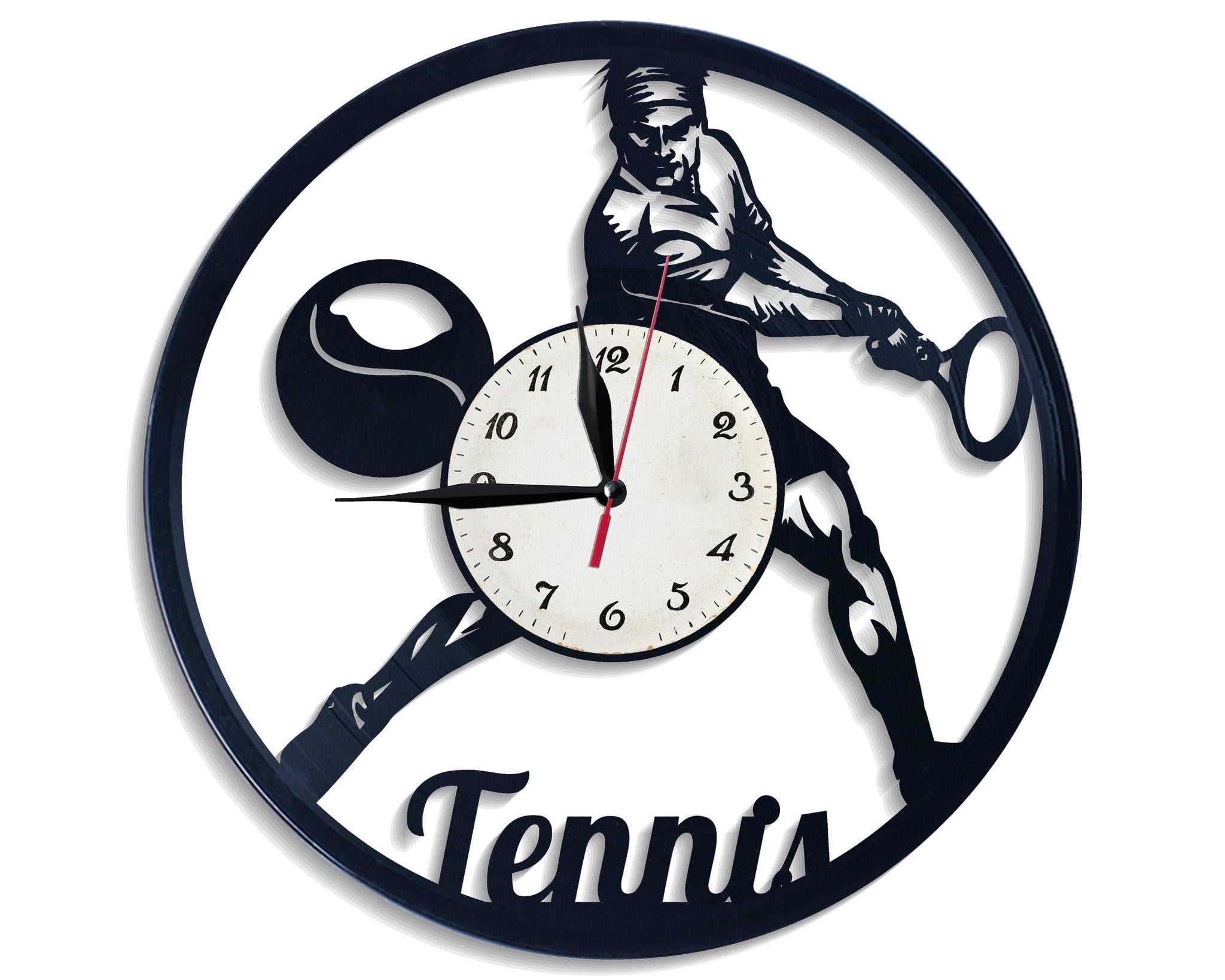 Часы настенные Теннис 2857 из виниловой пластинки