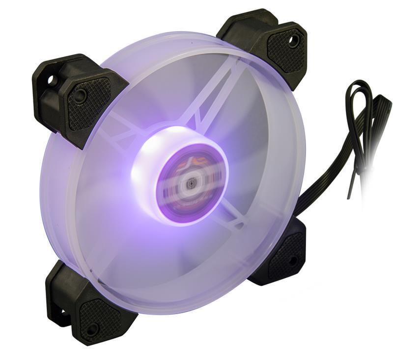Вентилятор для корпуса Frime Iris LED Fan Mid RGB HUB 120 мм (FLF-HB120MRGBHUB8)