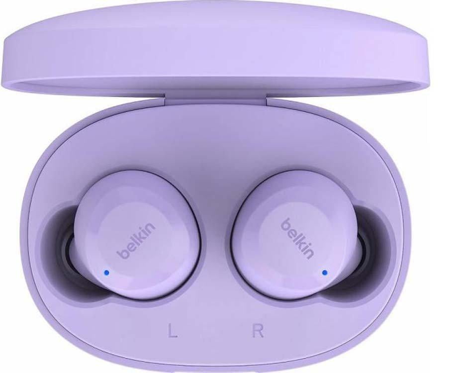 Наушники Belkin Soundform Bolt True Wireless Lavender (ERC-AUC009BTLV) - фото 4