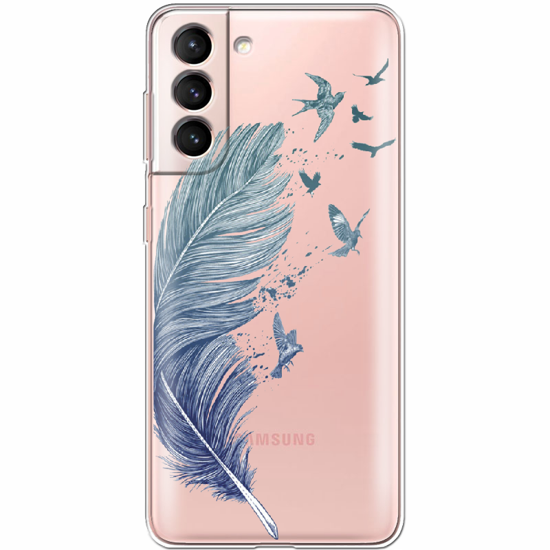 Чохол BoxFace Samsung G991 Galaxy S21 Feather Прозорий силікон (41709-cc38-41709)