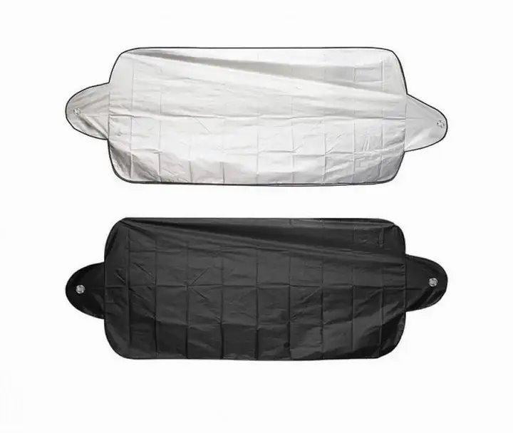 Накидка-чохол на лобове скло від снігу та сонця 150x70 см Сірий - фото 5 Накидка-чохол на лобове скло від снігу та сонця 150x70 см Сірий - фото 5