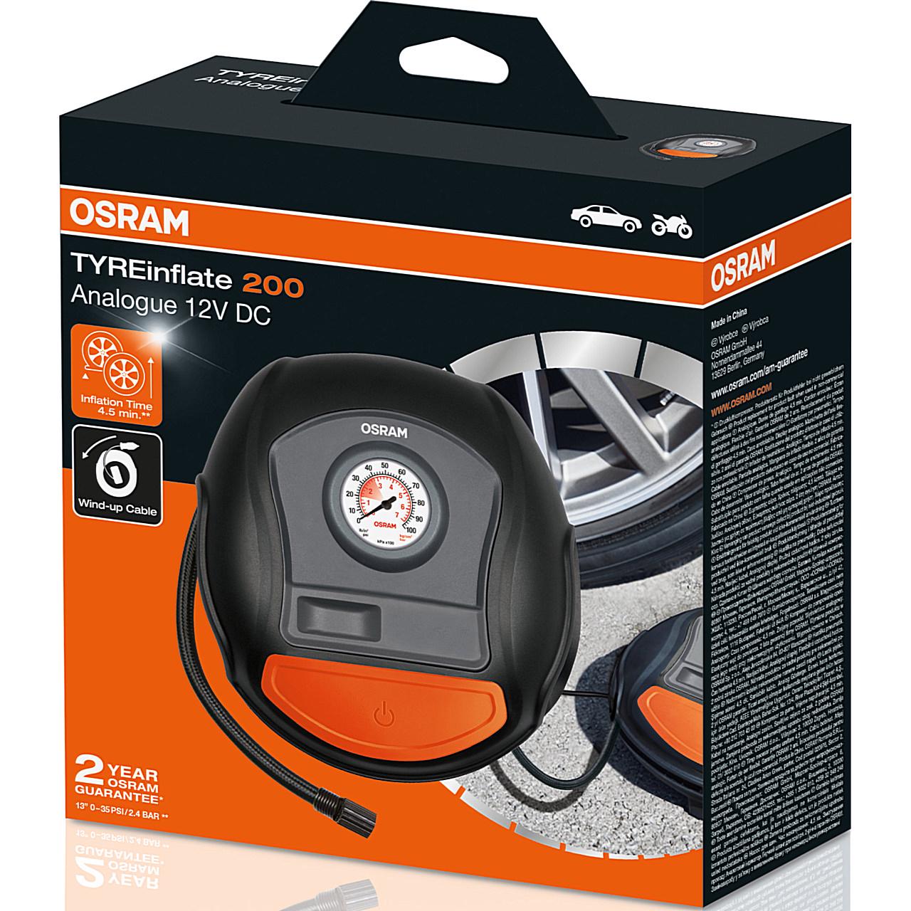 Компресор автомобільний Osram OTI200 12В (12203167)