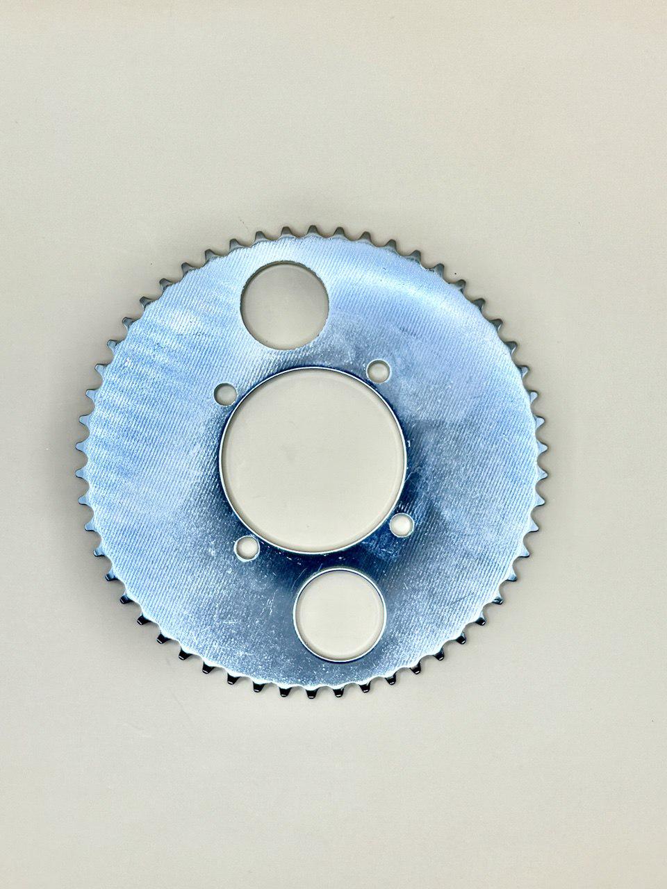 Зірка ланцюгова 54T 54 зубці 54 вал сталева (61092)