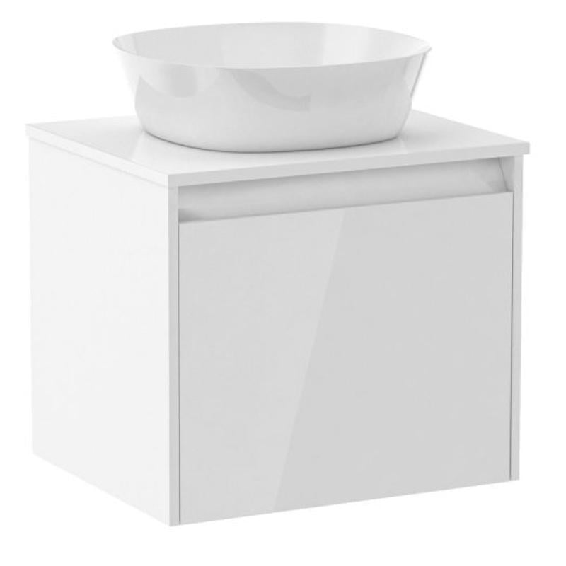 Тумба у ванну Imprese Bilovec 79x49,2 підвісна з умивальником Білий (f3216W)