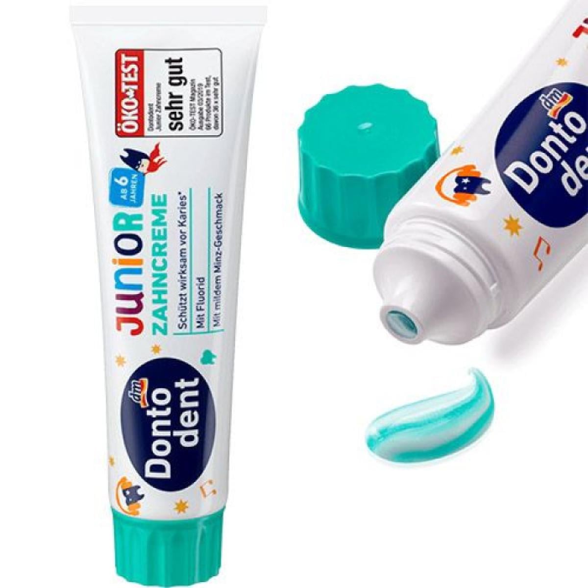 Зубная паста Dontodent Junior 6+ детская 100 мл - фото 2